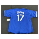 Shohei Ohtani Autographed Jersey.