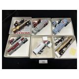 6 Winross Adv. Die Cast Trucks Hersheys, Leffler