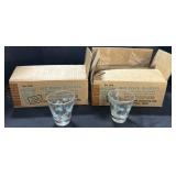 12 Mid Century Libbey Juice Glasses.