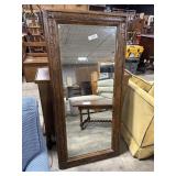 Carved Hanging Mirror.