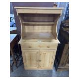 Knotty Pine Cabinet.
