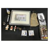 American Bank Bag, Trivets, Watercolor Painting.