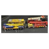 Die Cast Fire Trucks, French & German Trucks.