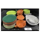 Branchell Melmac ColorFlyte Dinnerware.