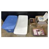 Penguin Plates, Storage Totes, Circus Program.