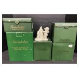 5 Snowbabies Figurines With Boxes.