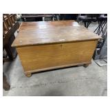 Dovetailed Pine Blanket Chest.