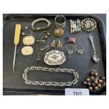 Costume Jewelry, Pearl Coin Purse, Broches.
