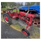 McCormick Farmall Cub Tractor w/ Attachments.**