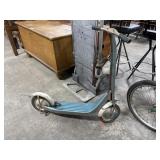 Vtg Radio Pressed Steel Scooter.