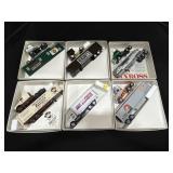 6 Winross Adv. Die Cast Trucks, Hersheys, PP&L.