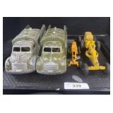 Pressed Steel Hubley Trucks & Tractors.