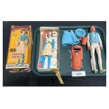Marx Janice West Western Action Figures.