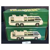 2 Vintage Hess Truck Training Van W/ Boxes.