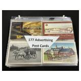Lot Of Vintage Advertising Postcards.