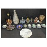 Unique Perfume Bottles, Crystocraft Figure,