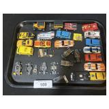 11 Vintage Slot Cars, Car Shells & Parts.