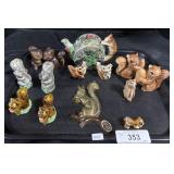 Lot Of Squirrel Salt & Pepper Shakers.