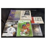 Vintage Yankees Baseball & Motorcycle Magazines.