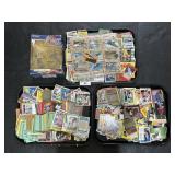 Large Lot Of Trading Cards, Baseball, Hockey.
