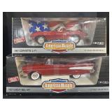 NOS ERTL American Muscle Die Cast Classic Cars.