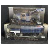 2 NOS Highway 61 Die Cast Collectable Trucks.