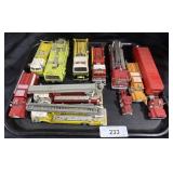 Vintage Fire Truck & Construction Toys.