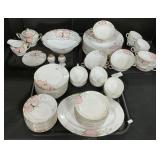 Noritake Azalea Pattern Dinnerware & Tea Set.