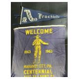 Frackville High School Pennant & Mahanoy City Flag