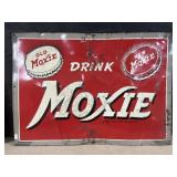 Moxie Soda Advertising Sign.