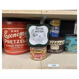 Advertising Tins (Allentown Pretzels).