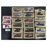 17 NOS Chevron Die Cast Adv. Trucks.