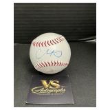 Autographed Shohei Ohtani Baseball.