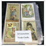 Lot Of Victorian Trade Cards.