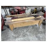 Lawn & Garden Tools, Pine Bench.