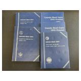 Lincoln Head & Indian Head Pennie Books.