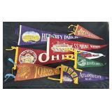Souvenir Pennants (Hershey, Mt Vernon Ship).