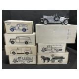 Ertl Die Cast Car Coin Banks, Franklin Mint Car.