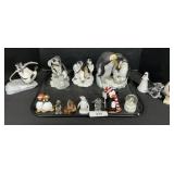 Franklin & Danbury Mint, Crystal Penguins.