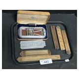 Rolls Razor & Folding Machinist Rulers.
