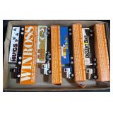 4 Winross Model Trucks.