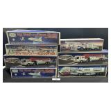 7 Various Hess Trucks W/ Boxes.