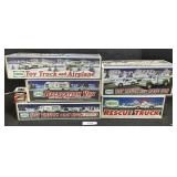 5 Various Hess Trucks W/ Boxes.
