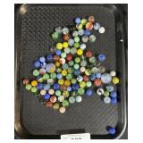 Lot of Swirl, Ribbon Core Marbles