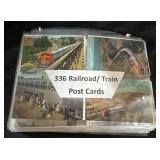 Vintage Railroad/Train Postcards.