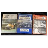 Lot Of Vintage Racing Magazines.