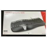 Microsoft Natural Ergonomic 4000 Keyboard.