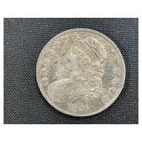 89% Silver 1834 Capped Bust Half Dollar.