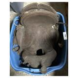 Leather Horse Saddle.