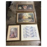 Large Art Prints & Signed Oil Painting.